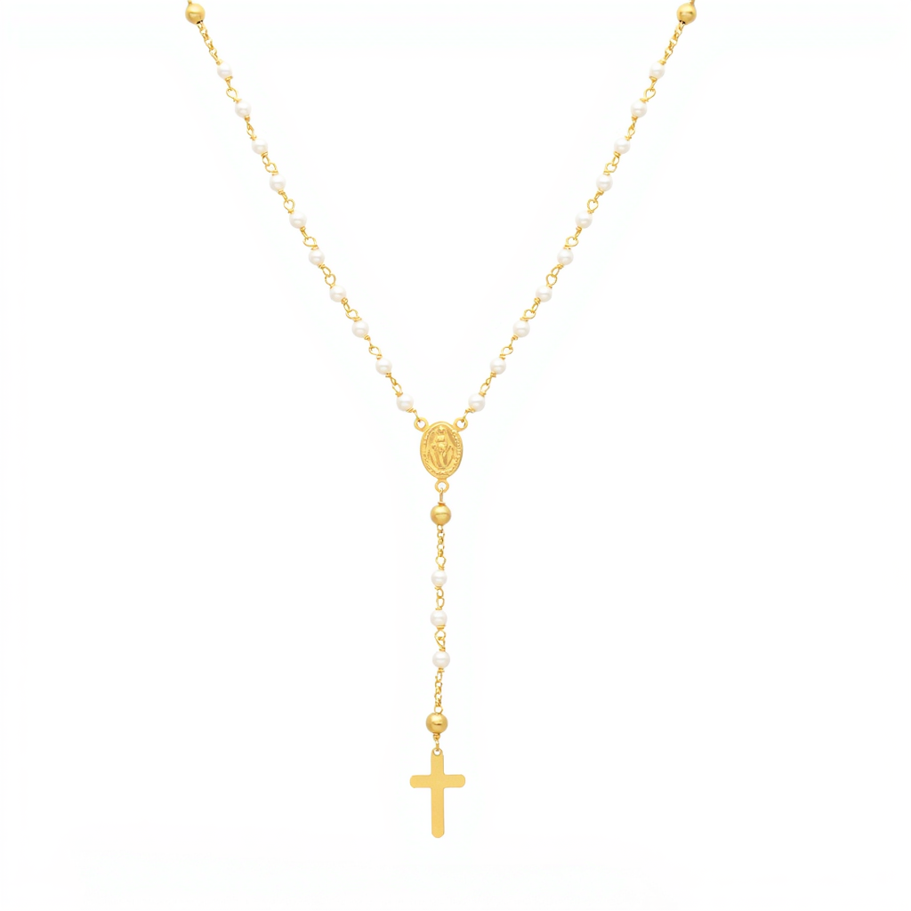 Collar de Plata con Corazón Estilizado y Circonitas