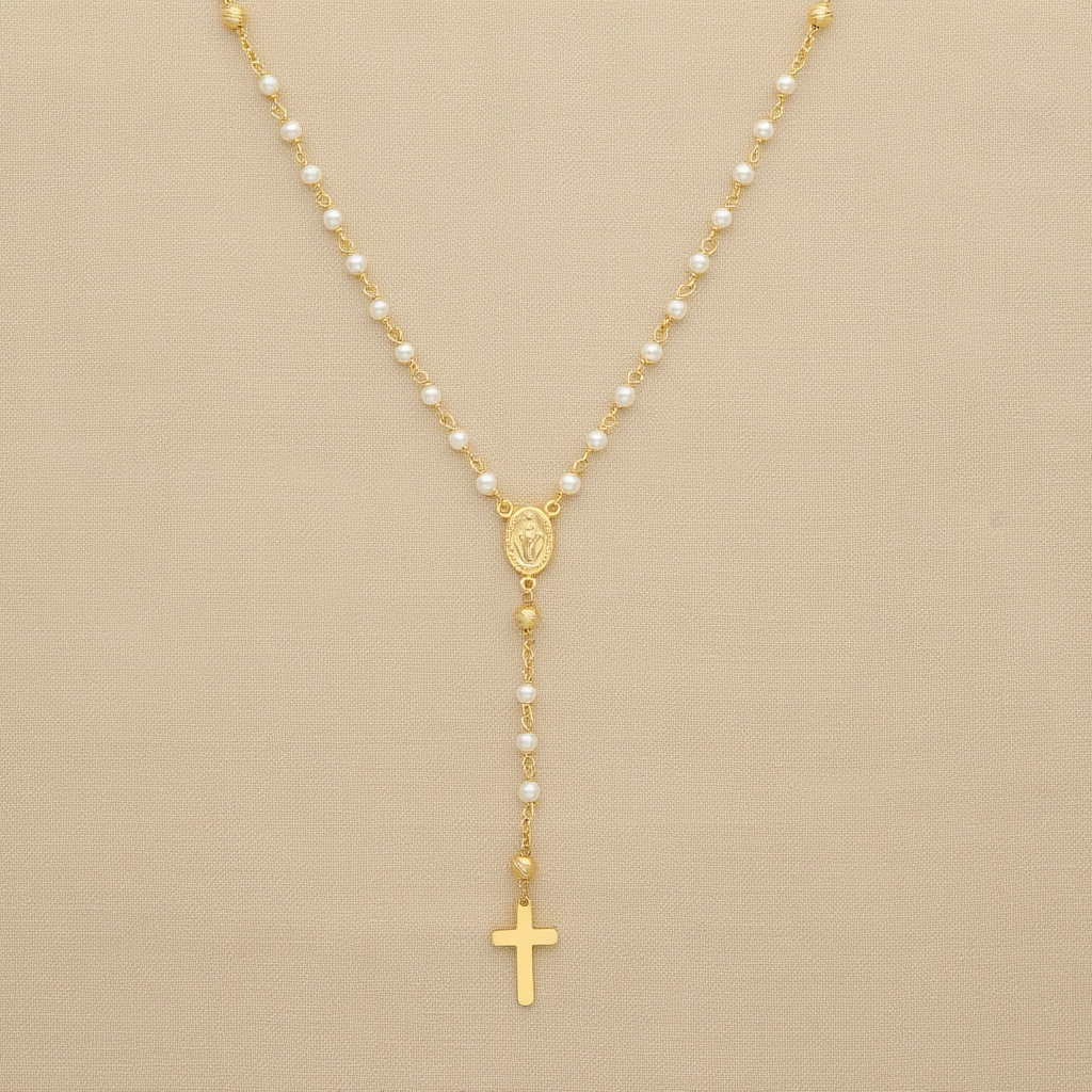 Collar de Plata con Corazón Estilizado y Circonitas