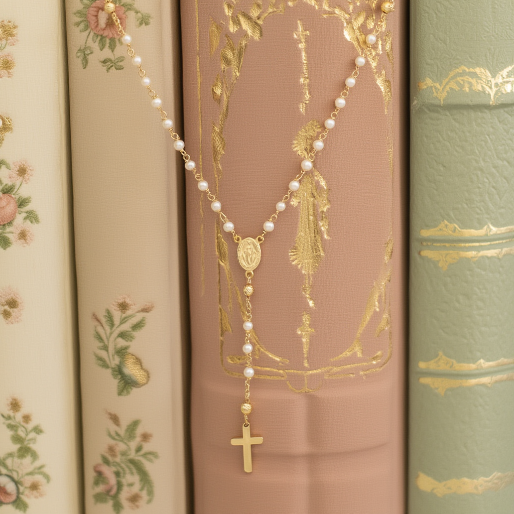 Collar de Plata con Corazón Estilizado y Circonitas