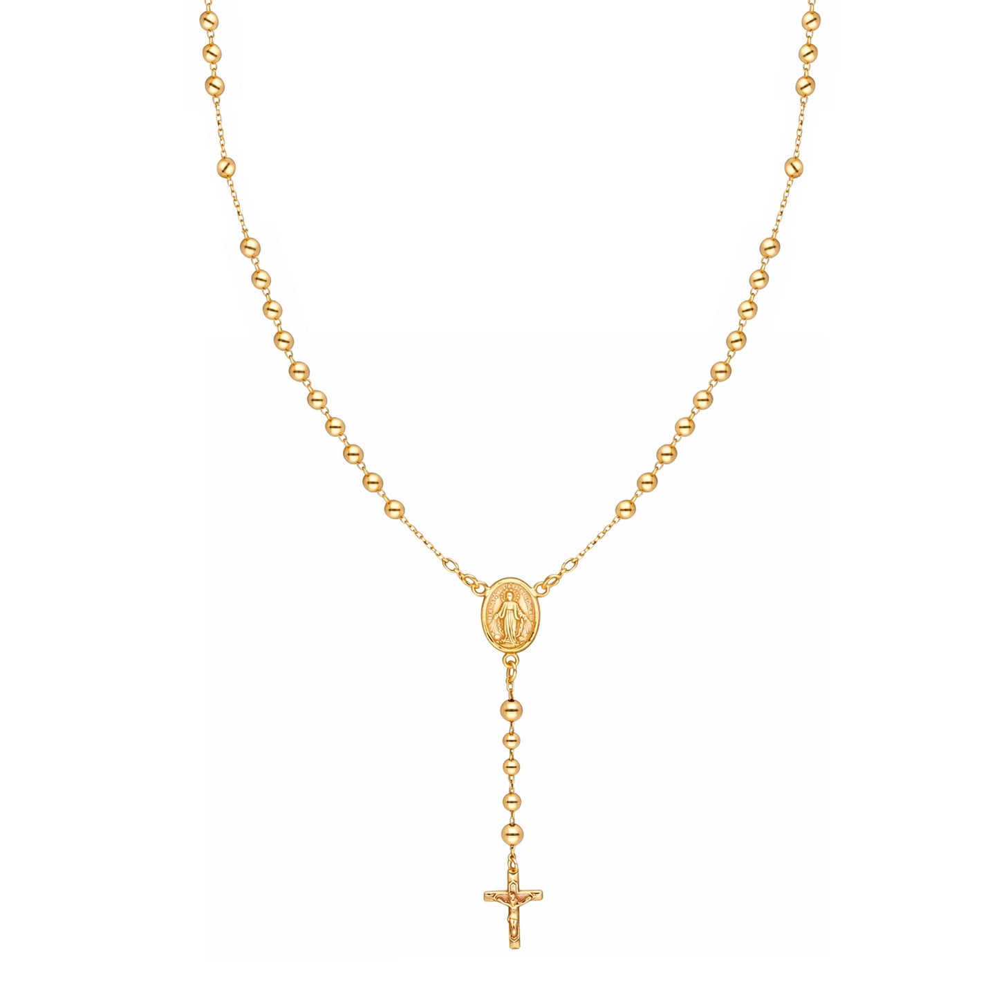 Terço em Ouro 19kl (38cm)