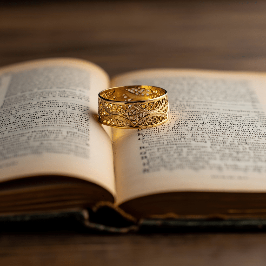 Anel Tejo em Prata Dourada - Loja do Ouro