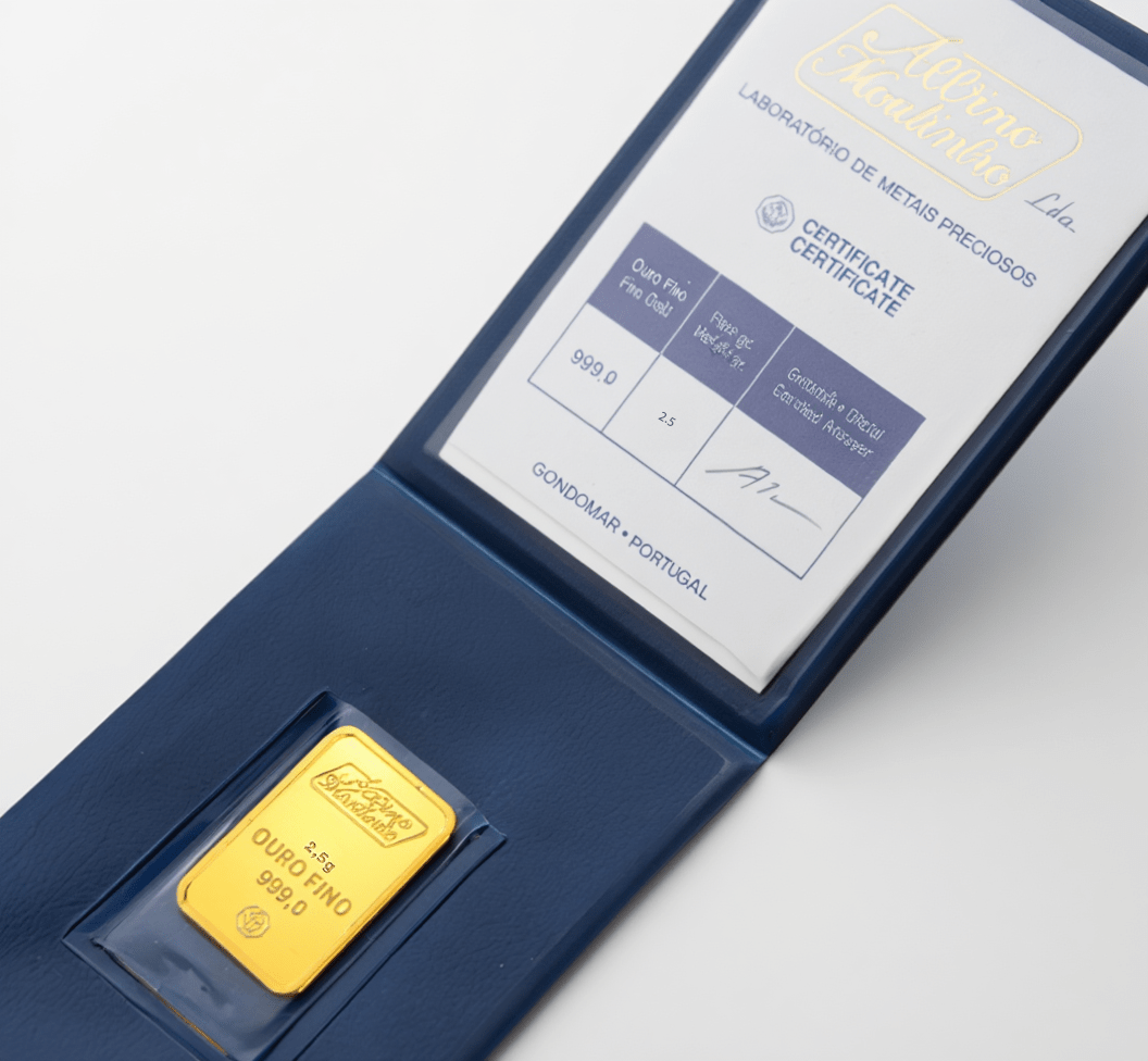 Barra de Ouro 24kl - 2.5 gr - Loja do Ouro