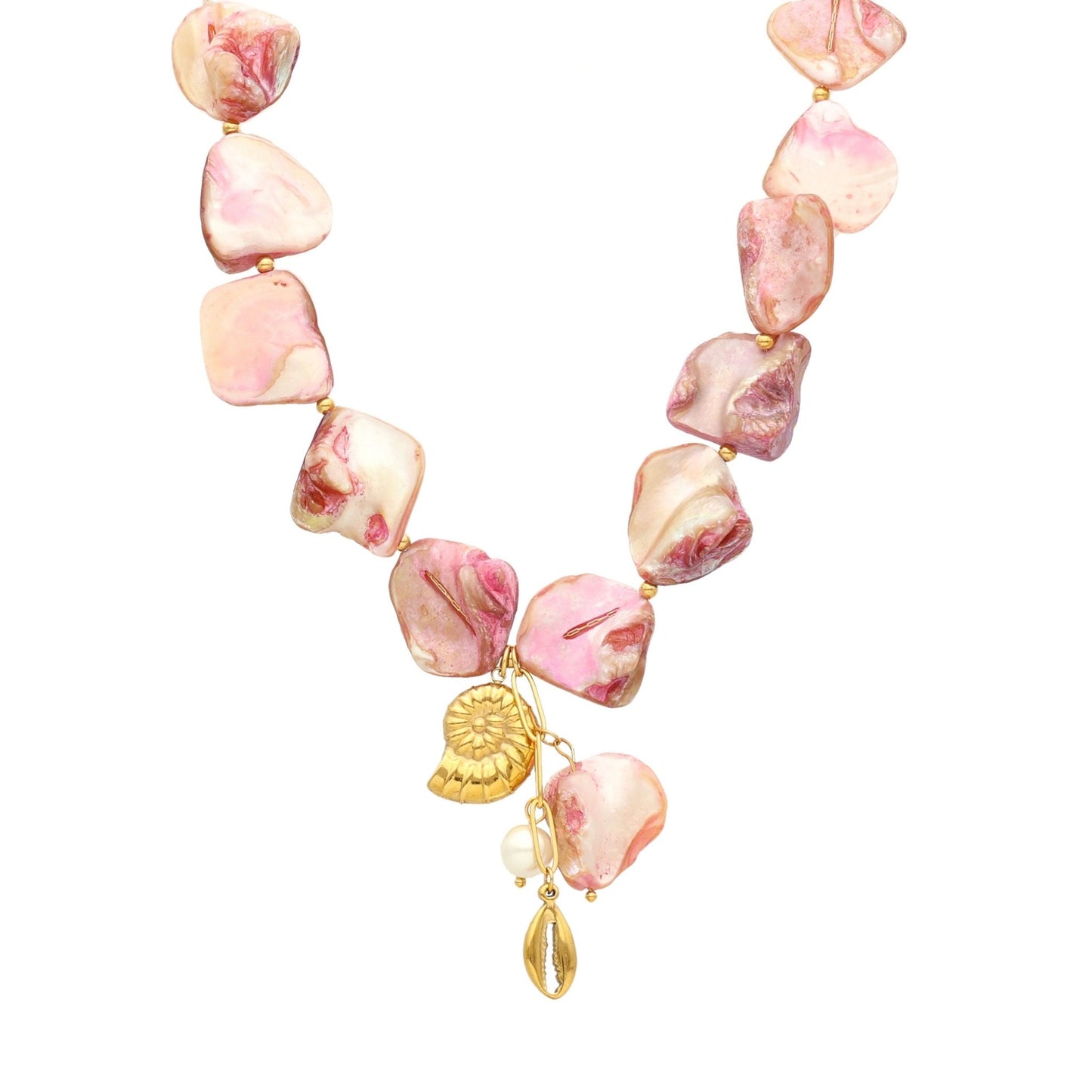 Colar Bela Rosa em Aço - Loja do Ouro