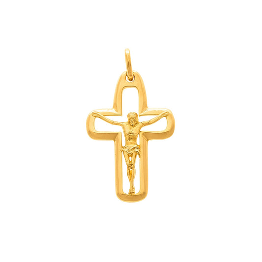 Crucifixo Aberto em Ouro 19kl (3.3cm) - Loja do Ouro