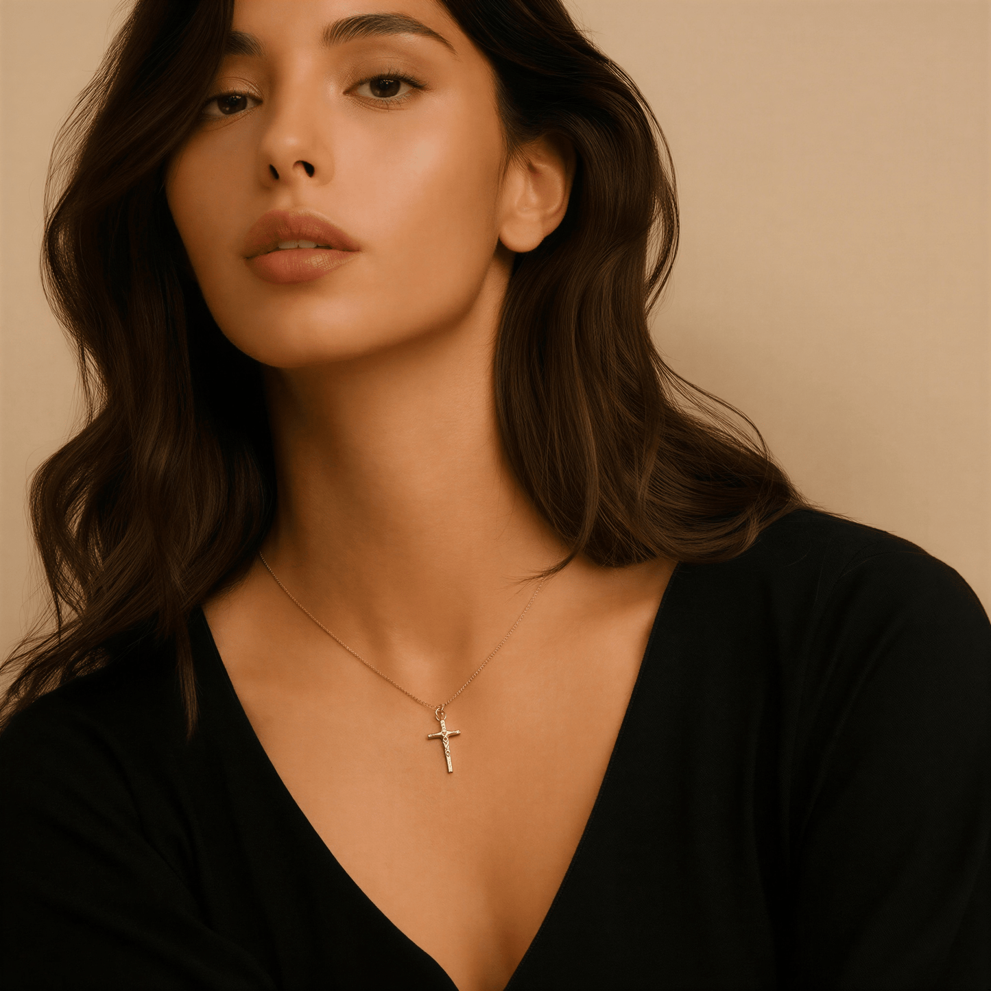 Crucifixo em Ouro 19kl (2.2cm) - Loja do Ouro