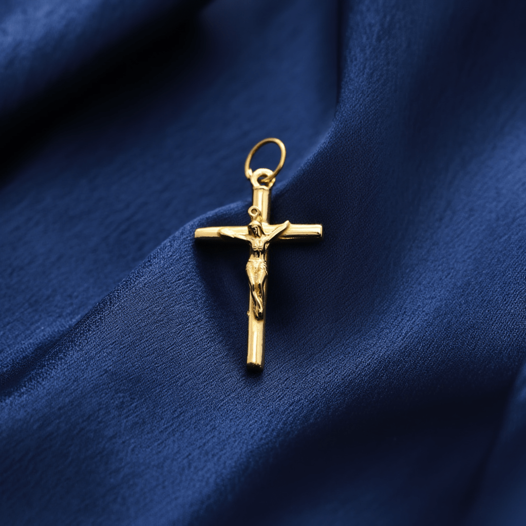Crucifixo em Ouro 19kl (2cm) - Loja do Ouro
