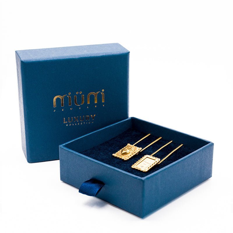 Escapulário "Protege - me" em Prata Dourada - Loja do Ouro