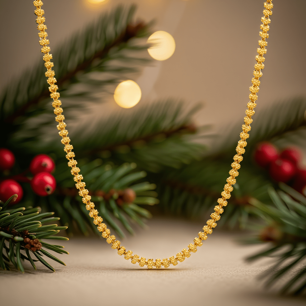 Fio Caramujos em Ouro 19kl (59.5cm) - Loja do Ouro