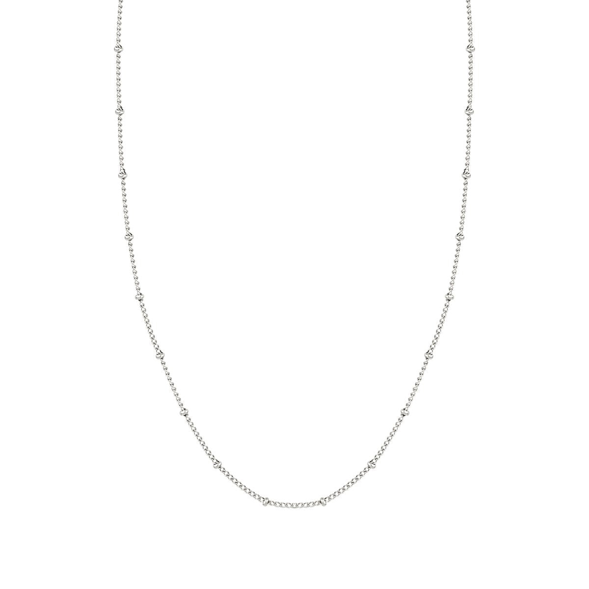 Fio em Prata com Bolinhas (50cm) - Loja do Ouro