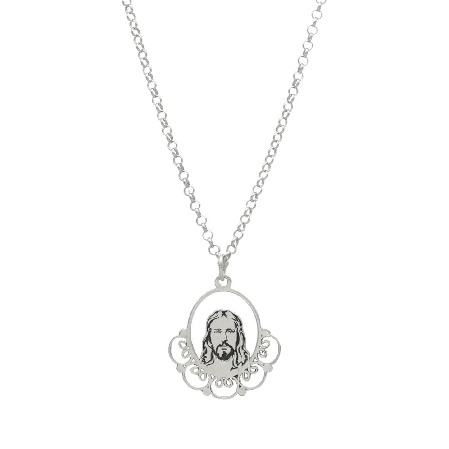 Fio Jesus Cristo em Prata - Loja do Ouro