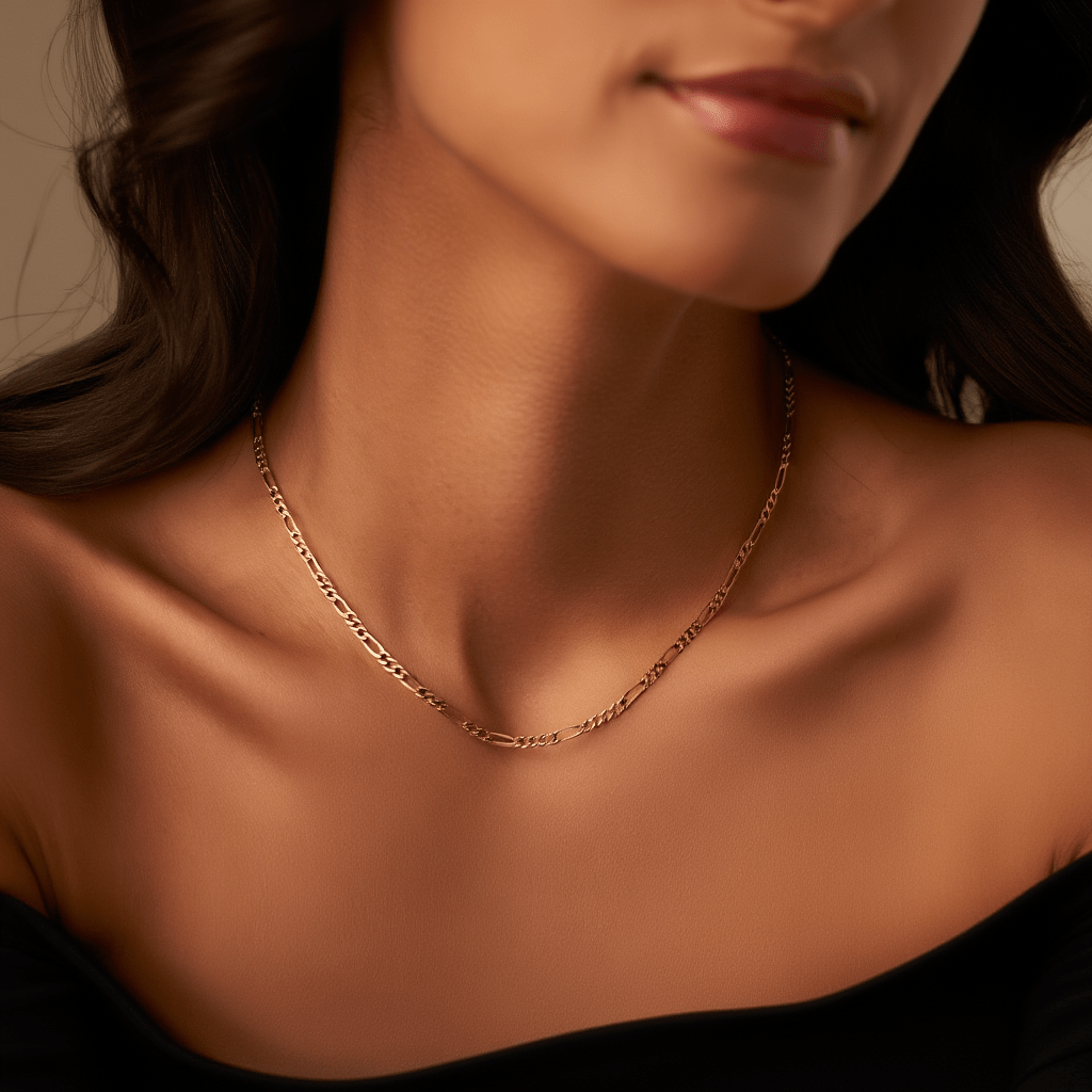 Fio Malha 3x1 em Ouro 19kl (43.5cm) - Loja do Ouro