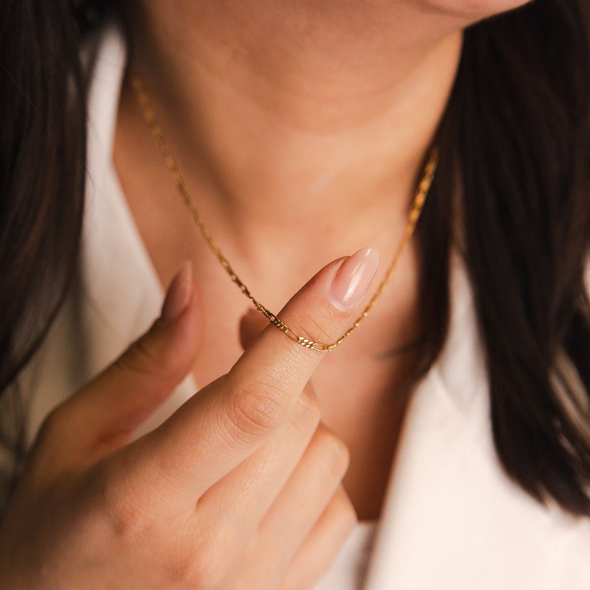 Fio Malha 3x1 em Ouro 19kl (44cm) - Loja do Ouro