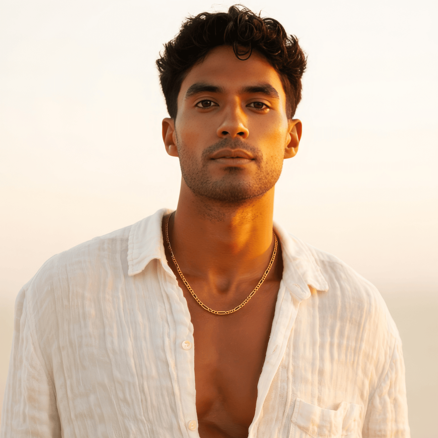 Fio Malha 3x1 em Ouro 19kl (61cm) - Loja do Ouro