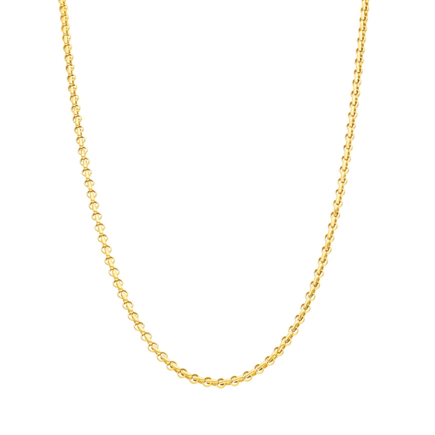 Fio Malha Elos Portugueses em Ouro 19kl (69cm) - Loja do Ouro