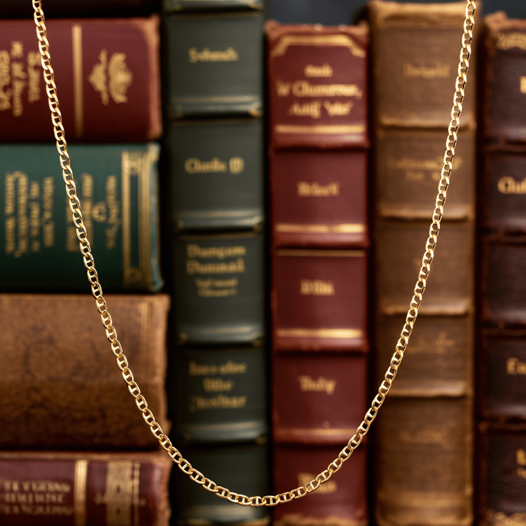 Fio Malha Piastrine em Ouro 19kl (43cm) - Loja do Ouro