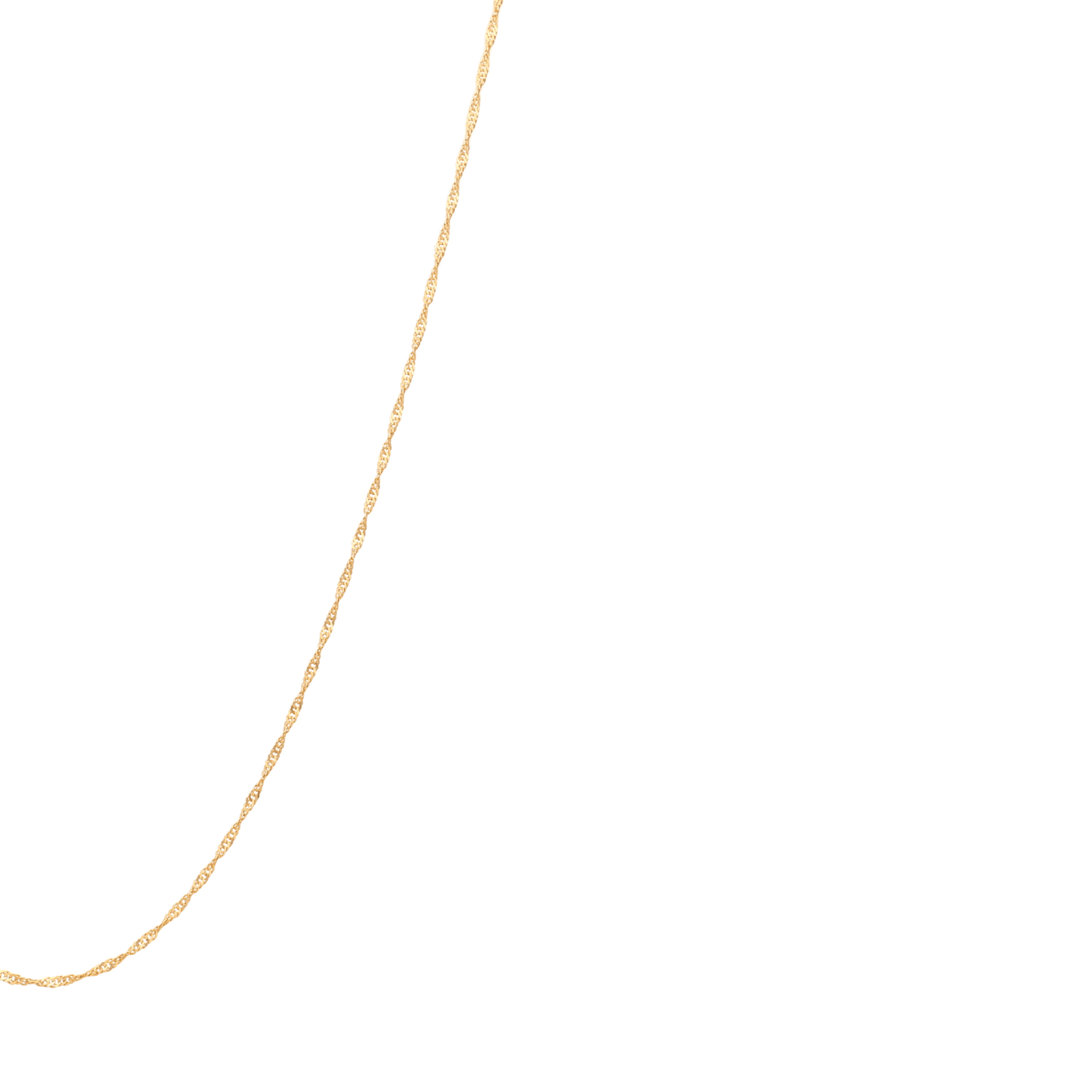 Fio Malha Singapura em Ouro 19kl (43cm) - Loja do Ouro
