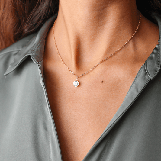 Fio Malha Singapura em Ouro 19kl com Zircão (38.5cm) - Loja do Ouro