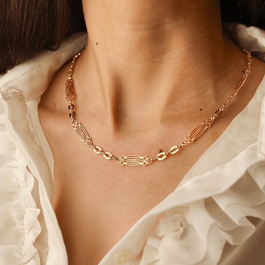 Gargantilha Senhorial em Ouro 19kl (43cm) - Loja do Ouro