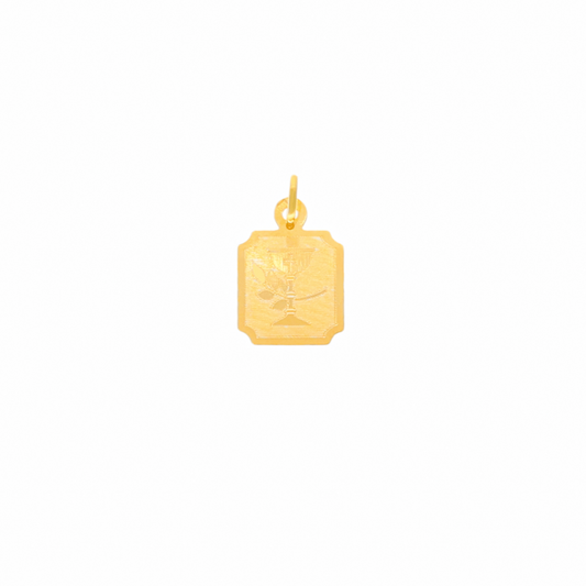Medalha Batismo em Ouro 19kl (1.2cm) - Loja do Ouro