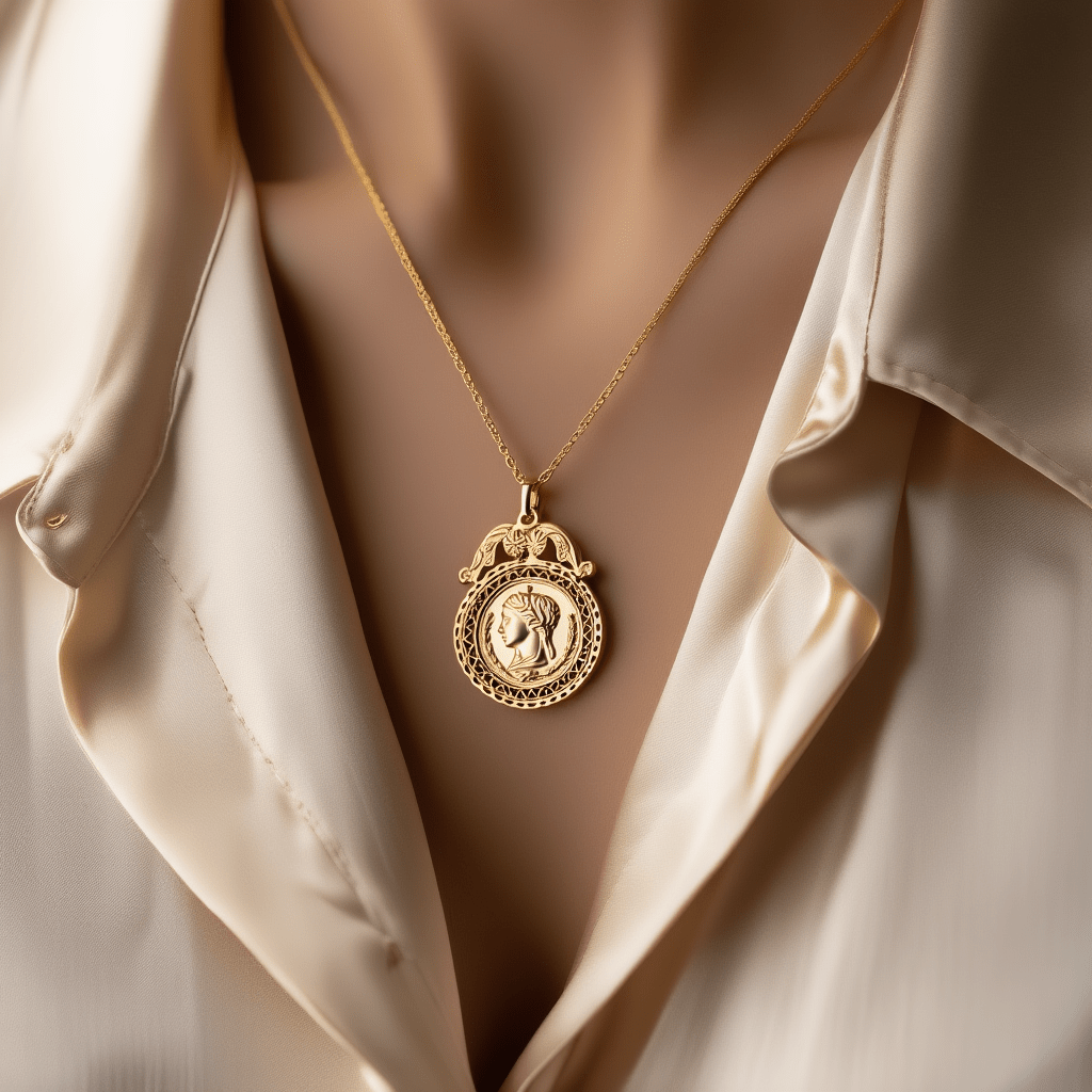 Medalha Dola em Ouro 19kl (3.1cm) - Loja do Ouro