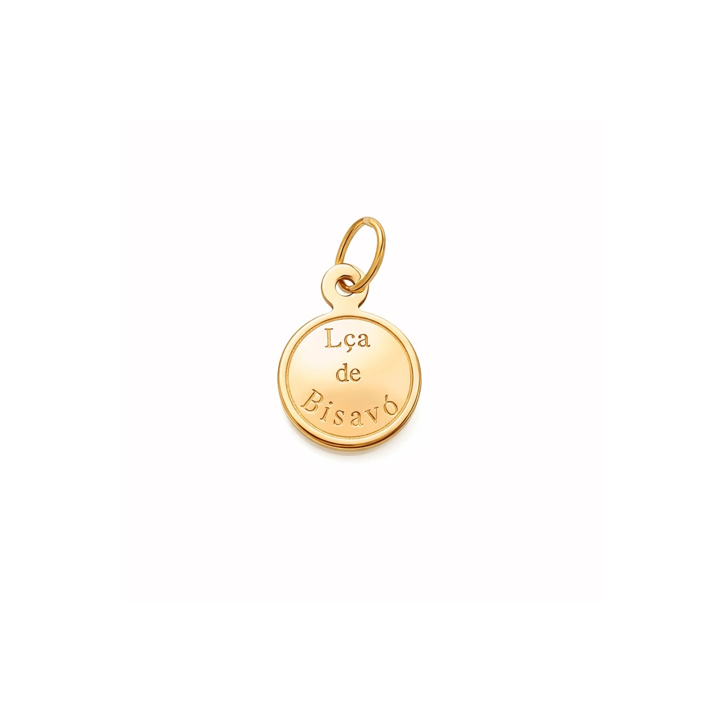 Medalha "Lça de Bisavó" em Ouro 19kl (1cm) - Loja do Ouro