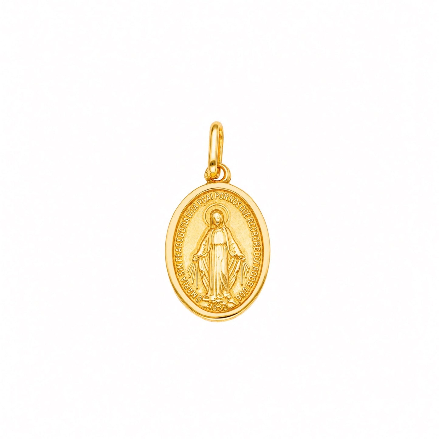 Medalha N. Sra das Graças em Ouro 19kl (2.16cm) - Loja do Ouro