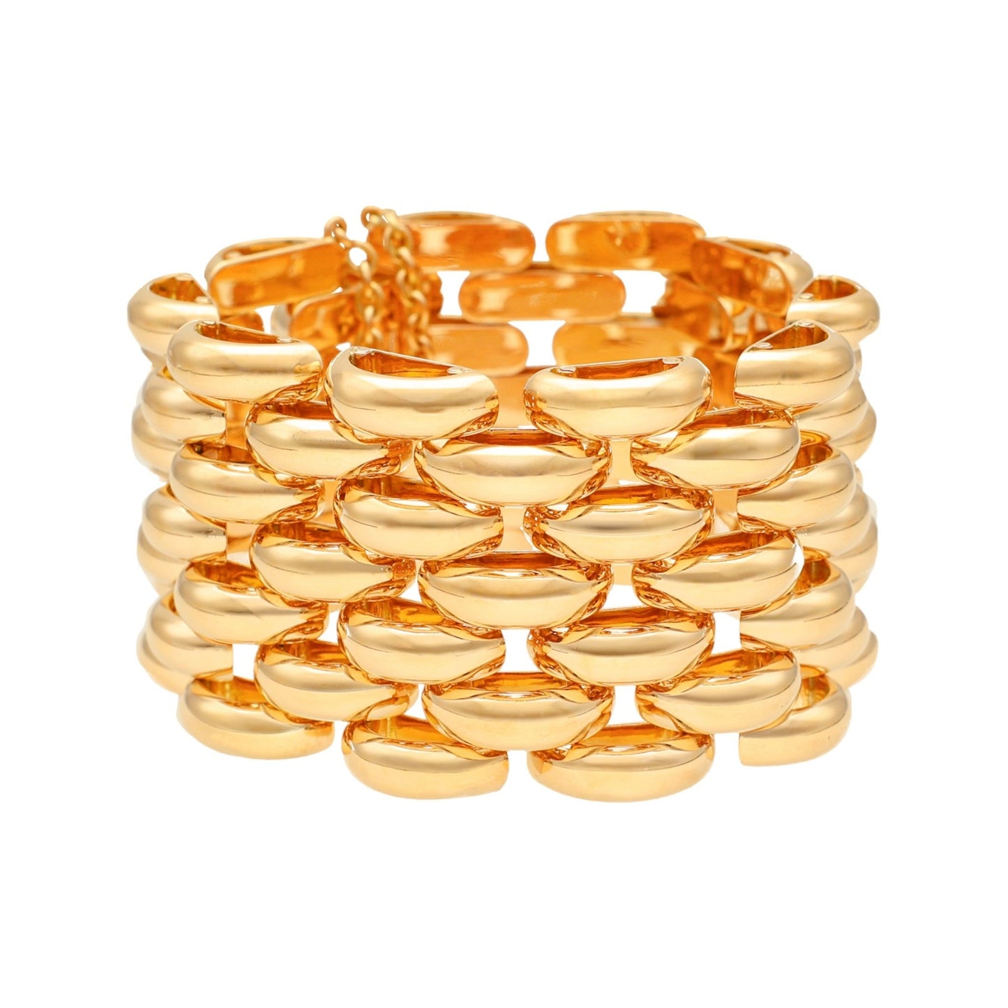 Pulseira Tapete em Ouro 19kl (19cm) - Loja do Ouro