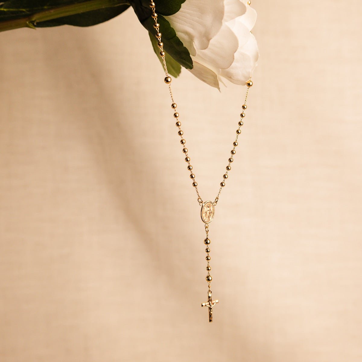 Terço em Ouro 19kl (38cm) - Loja do Ouro