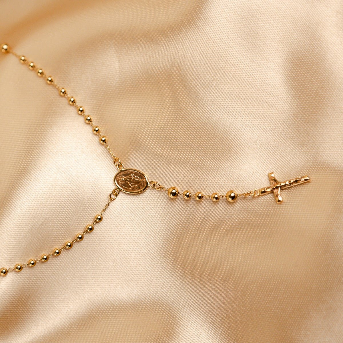 Terço em Ouro 19kl (38cm) - Loja do Ouro