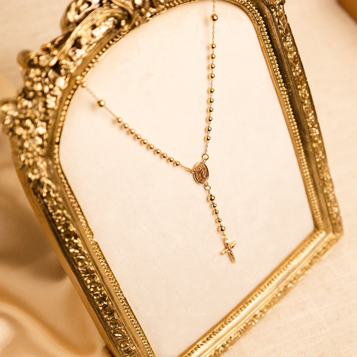 Terço em Ouro 19kl (38cm) - Loja do Ouro