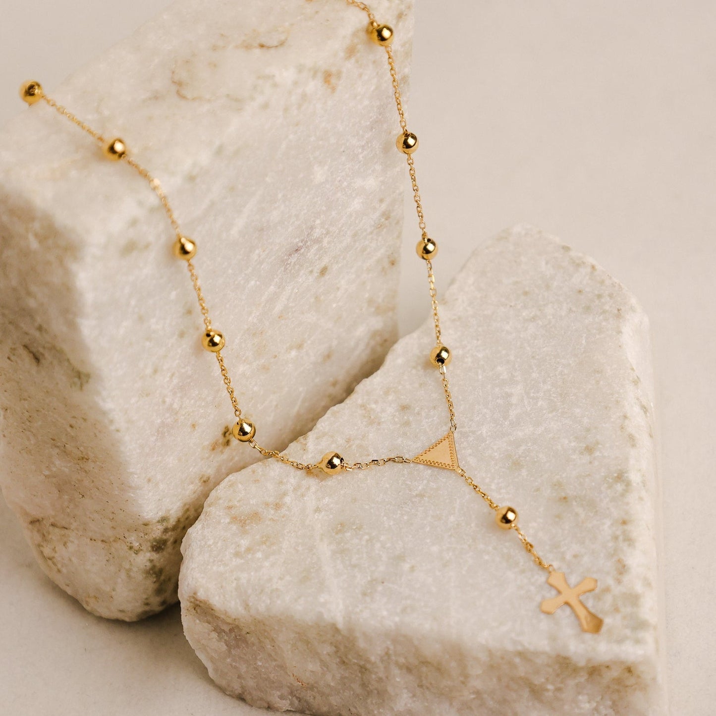 Terço em Ouro 19kl (41cm) - Loja do Ouro