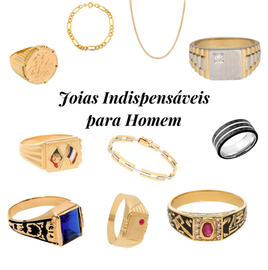 Joias Ouro para homem: Peças indispensáveis que todo o homem deve ter!