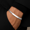 Pulseira Mistral em Aço com Chapa