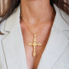 Crucifixo Filigrana em Ouro 19kl