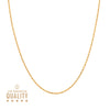 Fio Malha Corda em Ouro 19kl (48cm)