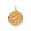 Libra Rainha Victoria (1894) com Aro Simples em Ouro 19kl