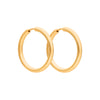 Argolas Médias em Ouro 19kl (2.7cm)