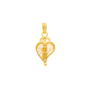 Medalha Coração de Viana em Ouro 19kl (2.3cm)