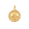 Libra Rainha Vitoria (1890) com Aro Torcido em Ouro 19kl