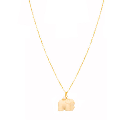 Silver Necklace with Stylized Heart and Zirconias