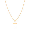 Fio em Ouro 19kl com Cruz (59cm)