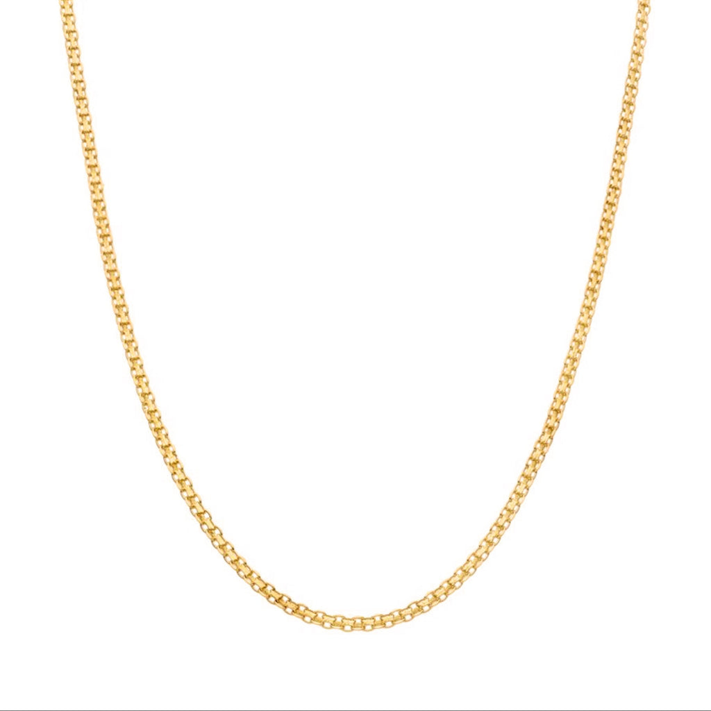 Fio Malha Batida em Ouro 19kl (54.5cm)