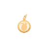 Medalha Redonda Signo Carneiro em Ouro 19kl (1.4cm)