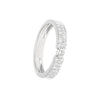 Anel Memória em Ouro Branco de 19.2kl adornado de Diamantes O Anel Memória em deslumbrante Ouro Branco de 19,2 quilates é uma verdadeira jóia de requinte e elegância. O ouro branco, com sua tonalidade distinta e contemporânea, e os diamantes meticulosamente cravados, adornam o anel com um brilho intenso e uma beleza atemporal.  O Anel Memória em Ouro Branco, adornado de diamantes, é uma verdadeira expressão de sofisticação e beleza eterna.