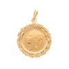 Libra Rainha Victoria (1871) em Ouro 22kl com Aro Corrente em Ouro 19kl
