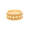 Anel Imperial Largo em Ouro 19kl (T16)