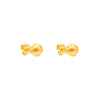 Brincos Contas de Viana em Ouro 19kl (0.7cm)