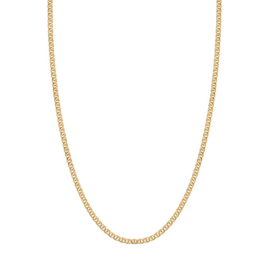Fio Malha Friso em Ouro 19kl (50cm)