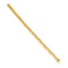 Pulseira Malha Entrelaçada em Ouro 19kl (20cm)