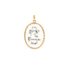 Medalha em Ouro 19kl com imagem de Nossa Senhora da Conceição